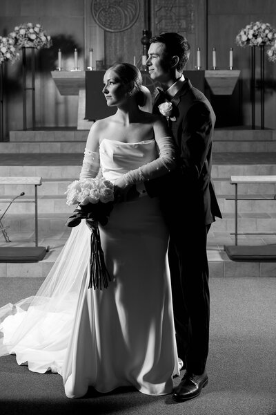 Downtown Fargo ND Wedding Photographers