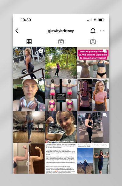 instagram feed design