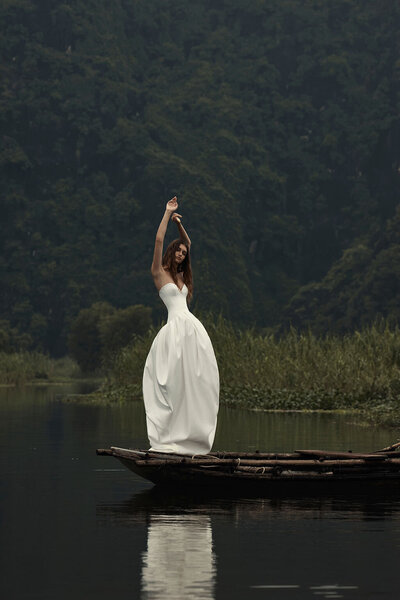 KYHA BRIDE 'Winton' stocked at Sunday's Bride London, UK.