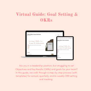 Copy of Virtual Guide Goal Setting & OKRs
