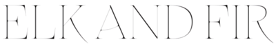 Elk and Fir Logo