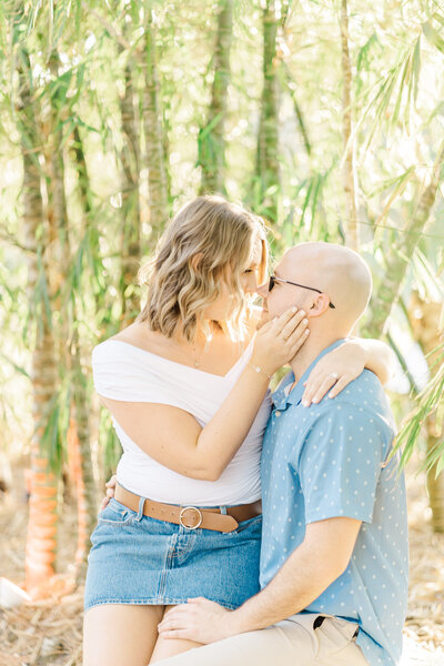 engagement couple