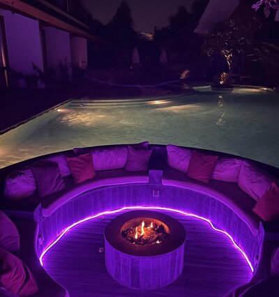Self love island…🫶💗 Death & Rebirth 🌒🌓🌑Letting go of our story and jumping in the pool🤪❤️‍-6