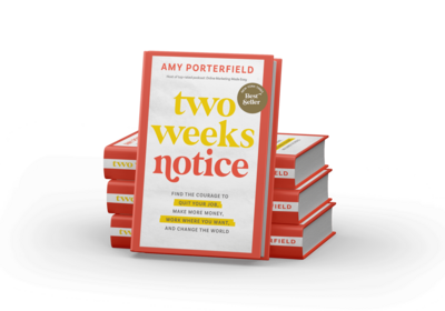 two weeks notice book new york times badge - ideas for online business