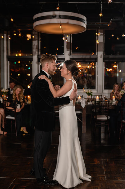 First dance at River Roast in Chicago