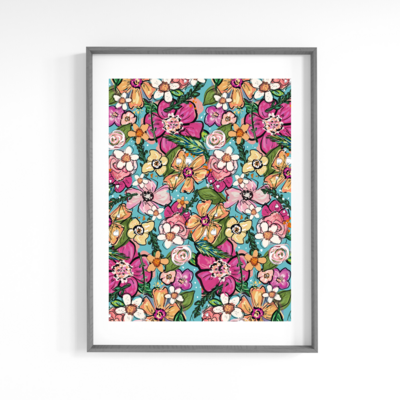 artsy airy flower art prints (4)
