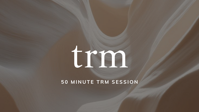 Private 50-minute TRM session for high-achievers seeking nervous system regulation and emotional attunement