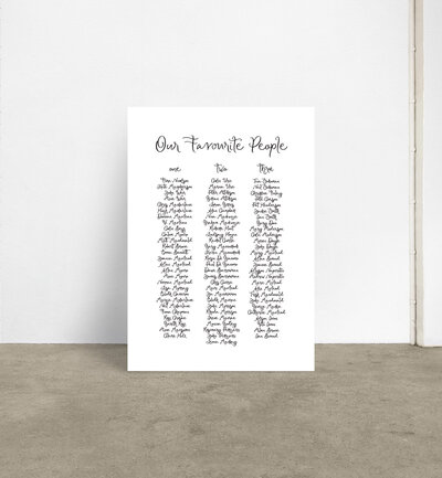 Wave Seating chart in neutrals by State of Elliott