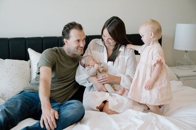 In-home newborn session 