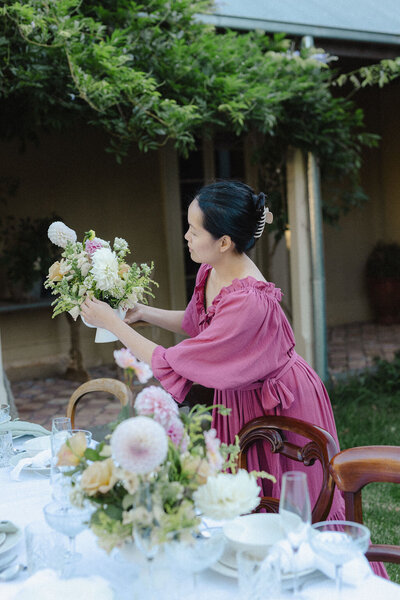 Portrait of Marie, Melbourne Wedding Florist