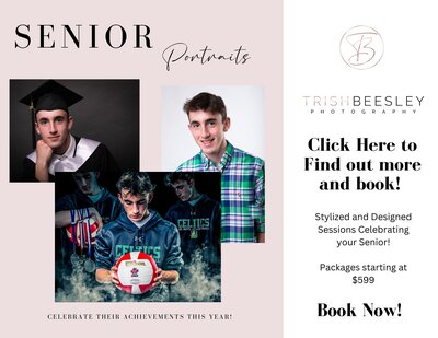 Don't let all their hard work go unnoticed.  Gift them with an incredible Seniors Photo session customized to them and that show off their amazing accomplishments.