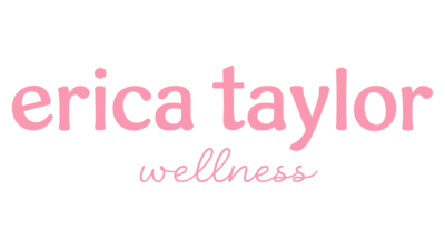 Primary Erica Taylor Wellness logo for health and wellness coaching for moms