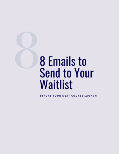 Waitlist Emails Guide