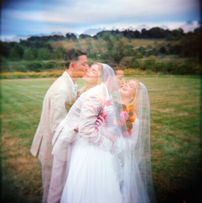 Nontraditional Massachusetts Wedding | Emily Boudreau Photography Film Wedding Photographer