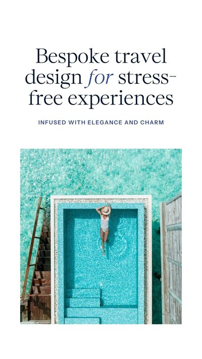 instagram story design for travel agent