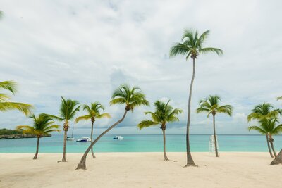 mexico beach resort scenery