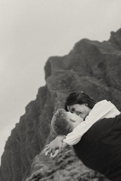 Oahu wedding photographer captures colorful reception details.