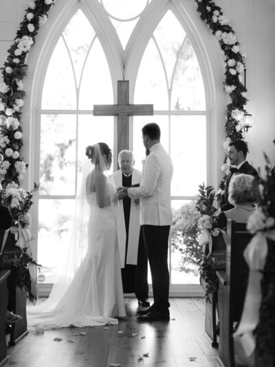 Montage Palmetto Bluff Wedding Ceremony At May River Chapel