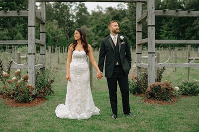 Nicole and Troy's Wedding Portrait | Wedding Photographers in NH