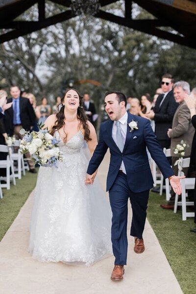 Sterling Event Center Couple Celebrate after saying I Do