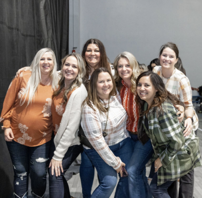 group of people having fun
