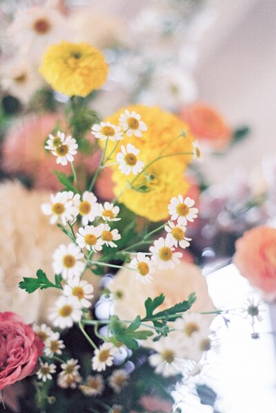 wedding floral details