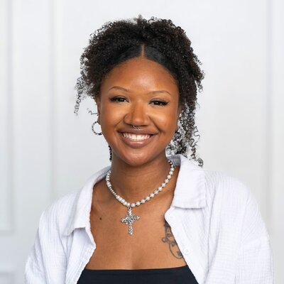 woman smiling at the camera