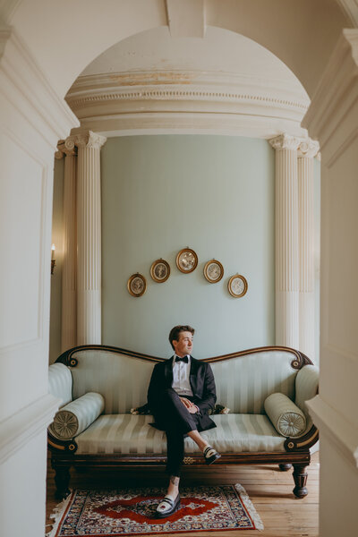 Portrait photography of San Diego Bride Getting ready