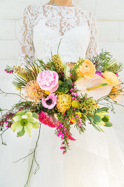 Palm Springs Wedding Photographer Ashley LaPrade featured in The Perfect Palette.