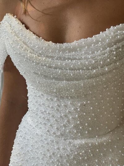 Mariana Hardwick Bridal 'Alessia' wedding dress stocked at Sunday's Bride, London for the modern bride