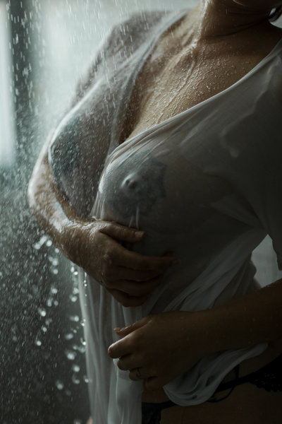 Boudoir Photography with Body Jewelry