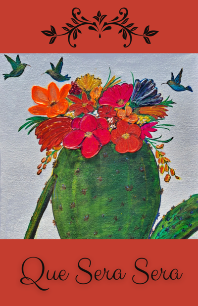Believe mixed media art hardcover journal