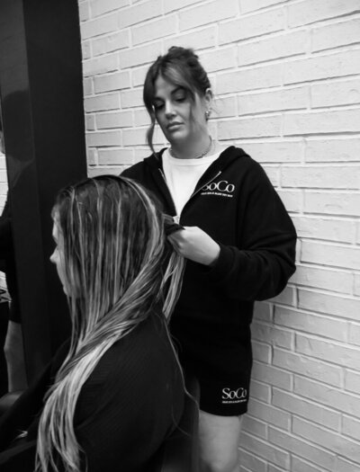 SoCo Head Spa team offering expert care and personalized scalp treatments.