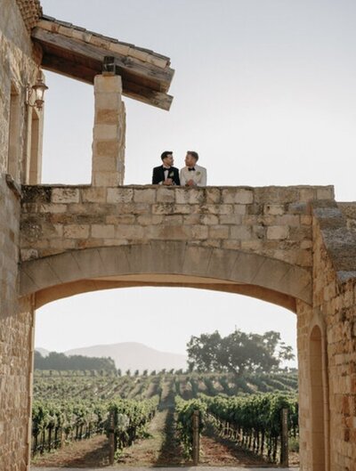 couple at their destination wedding