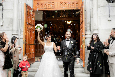 wedding couple in Toronto
