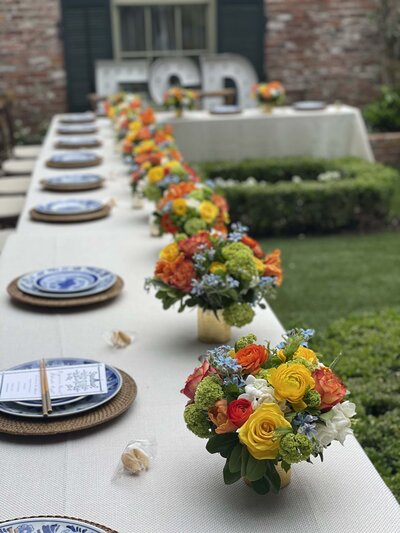 Backyard Soiree flowers