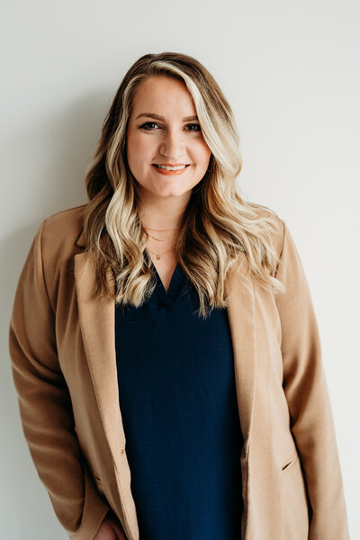 woman smiling at camera