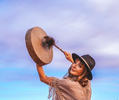 Soul Retreat California womens wellness and spiritual retreat experience woman on beach mission pacific resort