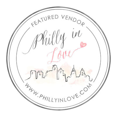 Philly in Love Featured wedding badge