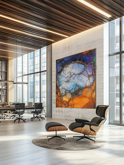 Kunst voor op kantoor