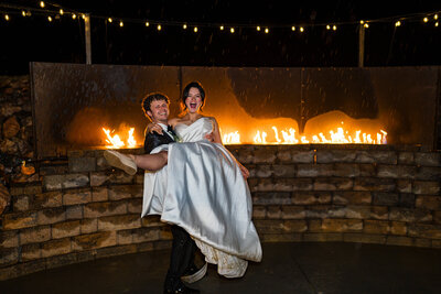 Pokemon Pikachu Bride and Groom. A nerdy and fun detail for a Colorado Springs Wedding.