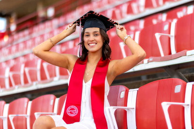 EWU Graduation Pictures in Cheney, WA Stadium