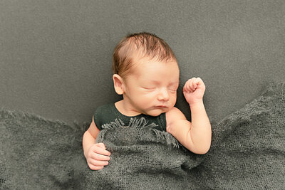 Photo of an adorable baby boy