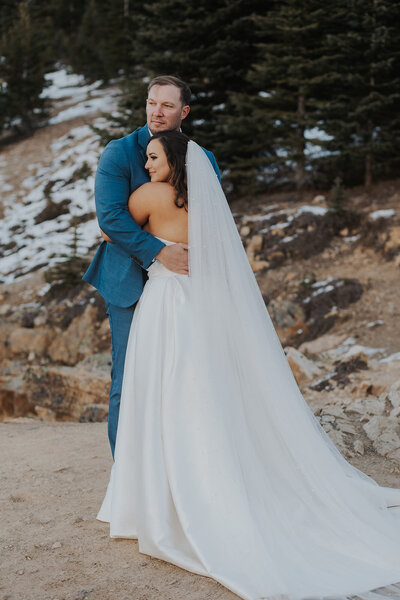 A fall elopement in Banff National Park