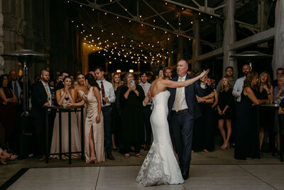 Father daughter dance at Union station in Nashville TN 