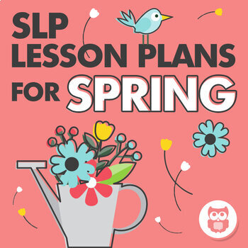 Speech therapy crafts and lesson plans for spring
