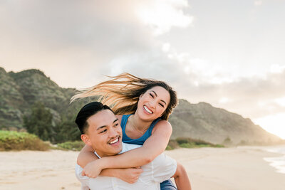 Engagement photos in Laguna Beach.