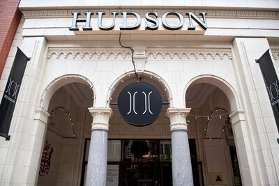 Hudson, a modern industrial wedding venue in Calgary, featured on the Brontë Bride Vendor Guide.