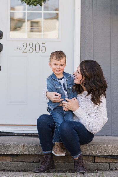 Front Porch Family Session