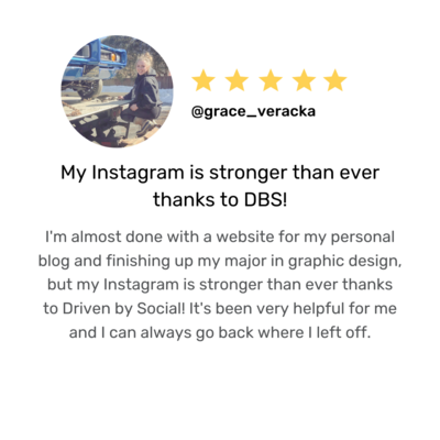 My Instagram is stronger than ever thanks to Driven by Social